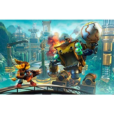 Jogo Ps4 Infantil Ratchet E Clank Mídia Física Novo Hits em