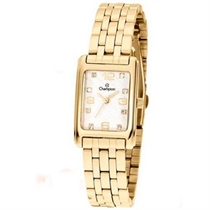 Relógio Feminino Champion CN28366H Analógico Pulseira de Aço Dourado
