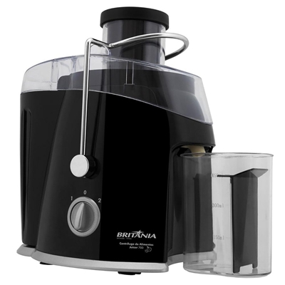 Centrífuga De Alimentos Britânia Juicer 700 450ml 400w 127V Preto