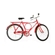 Bicicleta Monark Barra Circular Aro 26 Vermelha