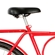 Bicicleta Monark Barra Circular Aro 26 Vermelha