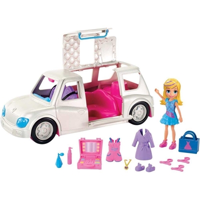 Playset E Mini Boneca Polly Pocket - Carro De Pipoca : .com