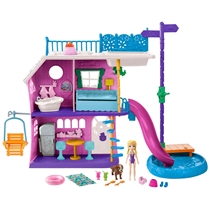Playset Mattel Polly Pocket Casa Do Lago GHY65