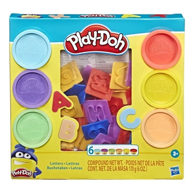 Brinquedo Hasbro Massinha Play-Doh Letras E8532