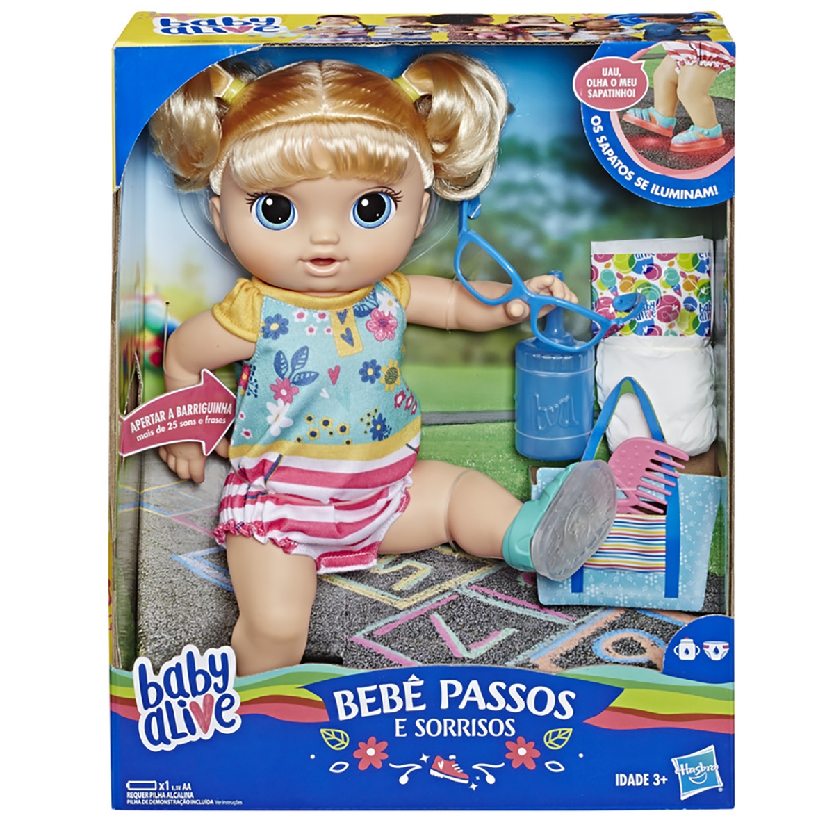 Baby Alive SUDSY STYLING Loira F5112 Boneca Bebê Salão de Beleza