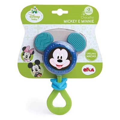 Chocalho Infantil Elka Mickey 1059