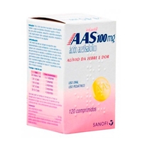 AAS Infantil 100mg 120 Comprimidos