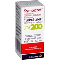 Symbicort Turbuhaler 6+200mcg Pó Inalatório