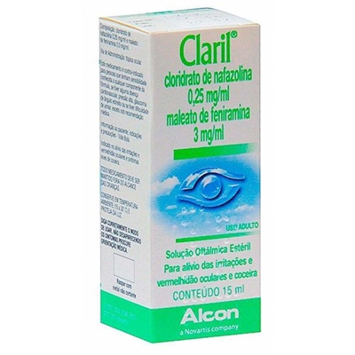 Claril 0,25+3mg/mL  Com 15mL