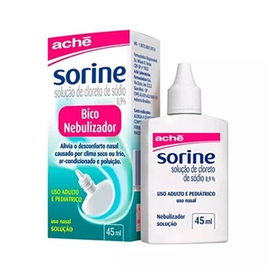 Sorine Nebulizador  Solução Nasal 45mL