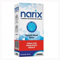 Narix 0,5mg/mL Solução nasal 0,5mg/mL Solução Nasal