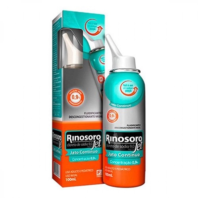 Rinosoro Jet Spray 100mL Nasal 0,9% Adulto/Ped.