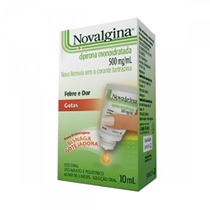 Novalgina 500mg Solução Oral | Bemol Farma