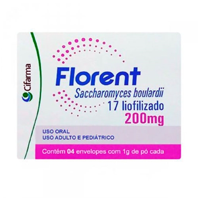 Florent 200mg 4 Sachês