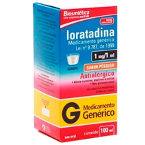 Loratadina 1mg/mL Xarope