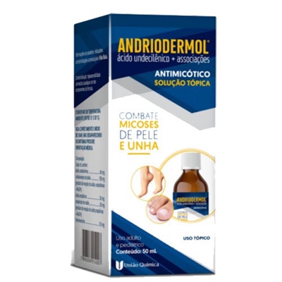 Andriodermol Solução Tópica 50mL