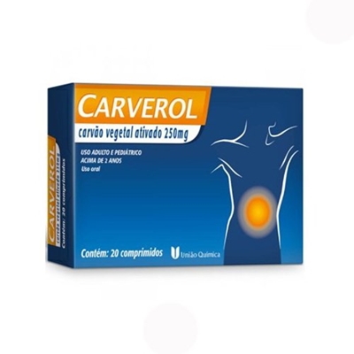 Carverol 250mg 20 Comprimidos