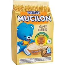 Cereal Infantil Nestlé Mucilon BL Arroz E Aveia Sachê 230g | Bemol Farma