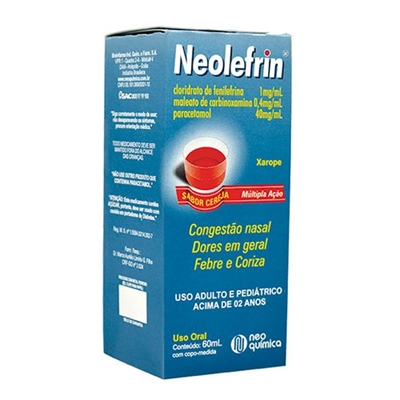 Neolefrin 40+1+04mg/mL Xarope 60mL