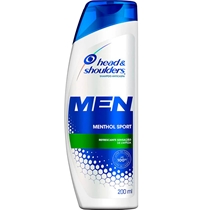 Shampoo Head & Shoulders Men Menthol Sport 200ml (Anti-Caspa)