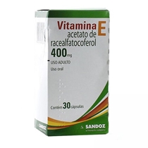 Vitamina E 400mg 30 Cápsulas