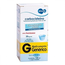 Carbocisteína Xarope Pediátrico 100ml EMS Genérico