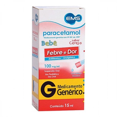 Paracetamol 100mg Solução Oral