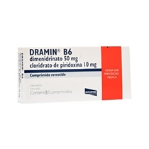Dramin B6 30 Comprimidos Revestidos