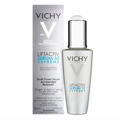 Creme Vichy Sérum Antienvelhecimento 10 Supreme 30ml ...