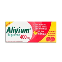 Alivium 400mg 8 Cápsulas