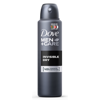 Desodorante Aerosol Dove Men+Care Invisible Dry Masculino 89g