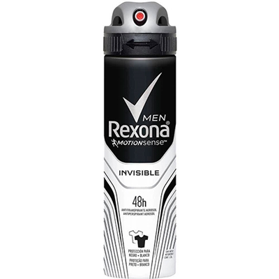Desodorante Rexona Antitranspirante Aerosol Men Invisible Masculino 90g