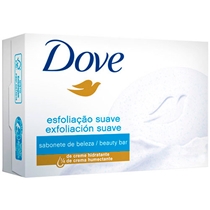 Sabonete Dove Esfoliação Diária Branco 90g