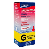 Ibuprofeno 50mg/ml Suspensão Oral