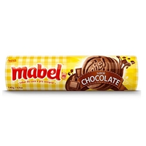 Biscoito Recheado Mabel Sabor Chocolate 140g