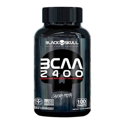 Bcaa 2400 Black Skull 100 Tabletes