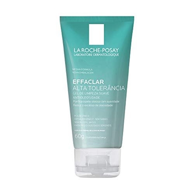 Gel Limpeza Facial La Roche Effaclar Alta Toler Pele Óleo Sensi 60g