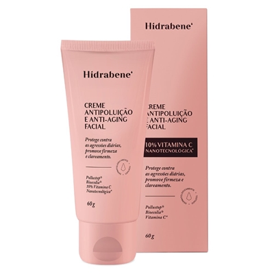 Creme Anti Poluição E Anti-Aging Facial Hidrabene 60g