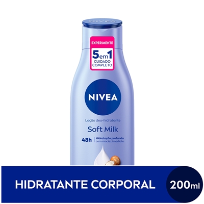 Hidratante Corporal Nivea Soft Milk 200ml