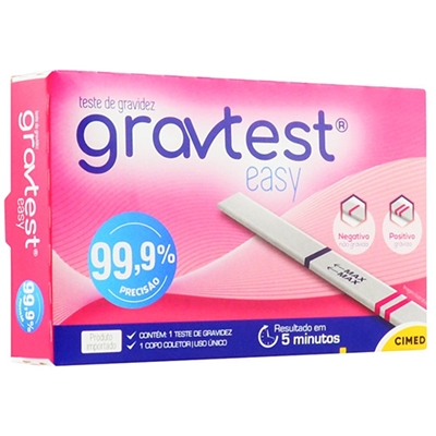 Teste de Gravidez Grav Test Easy