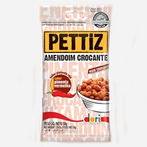 Amendoim Pettiz Pimenta Vermelha 50g