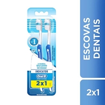 Escova Dental Oral-B Indicator Plus Macia 40 Leve 2 Pague 1