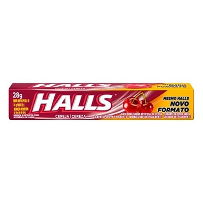 Balas Halls Cereja 28g