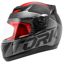 Capacete Pro Tork Liberty G7 Preto E Vermelho Tamanho 60