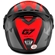 Capacete Pro Tork Liberty G7 Preto E Vermelho Tamanho 60