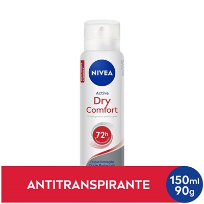 Desodorante Nivea Aerosol Feminino Dry Comfort 150ml