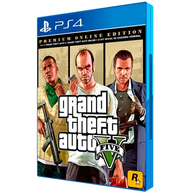 Grand Theft Auto V Premium Edition - Gta 5 Ps4 - Português na