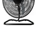 Ventilador de Mesa Tron 50cm Oscilante AT 127V Preto