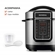 Panela De Pressão Elétrica Mondial Digital Master Cooker 3L Preto E Inox - PE-40
