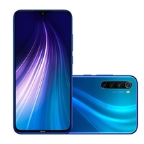 Smartphone Motorola G8 - Tela HD+ 6.4” Câmera Tripla 16.0 MP + 8.0 MP + 2.0  MP, 4GB RAM, 64 GB, Android 10, Azul Capri - XT2045-1